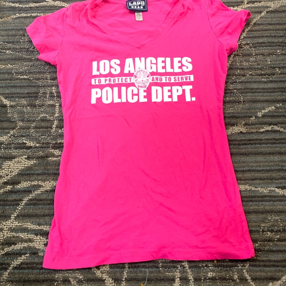 LAPD gear girls medium top